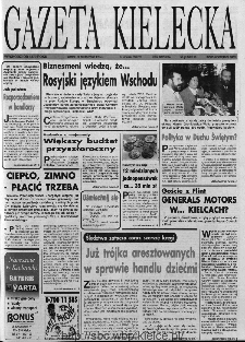 Gazeta Kielecka: 24 godziny, 1995, R.7, nr 201