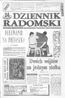 Dziennik Radomski : 24 godziny, 1992, R.2, nr 129