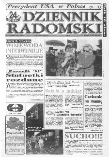 Dziennik Radomski : 24 godziny, 1992, R.2, nr 130