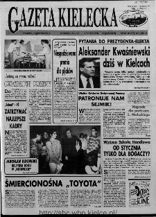 Gazeta Kielecka: 24 godziny, 1995, R.7, nr 237