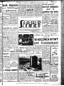 Słowo Ludu : organ Komitetu Wojewódzkiego Polskiej Zjednoczonej Partii Robotniczej, 1962, R.14, nr 222