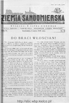 Ziemia Sandomierska. Czasopismo samorządowo-społeczne: tygodnik, 1934, nr 10