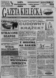 Gazeta Kielecka, 1996, R.8, nr 138