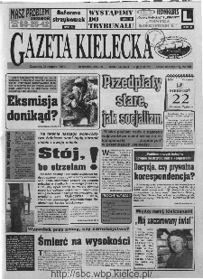 Gazeta Kielecka, 1996, R.8, nr 162