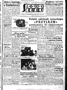 Słowo Ludu : organ Komitetu Wojewódzkiego Polskiej Zjednoczonej Partii Robotniczej, 1963, R.15, nr 364