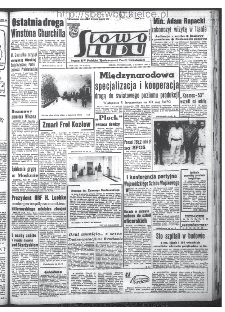 Słowo Ludu : organ Komitetu Wojewódzkiego Polskiej Zjednoczonej Partii Robotniczej, 1965, R.17, nr 32