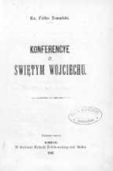 Konferencye o świętym Wojciechu