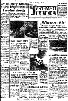 Słowo Ludu : organ Komitetu Wojewódzkiego Polskiej Zjednoczonej Partii Robotniczej, 1966, R.18, nr 73