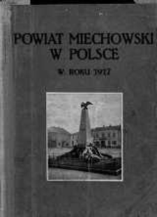 Powiat miechowski w Polsce w roku 1917