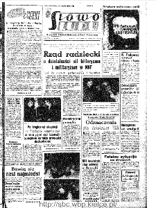 Słowo Ludu : organ Komitetu Wojewódzkiego Polskiej Zjednoczonej Partii Robotniczej, 1967, R.19, nr 30