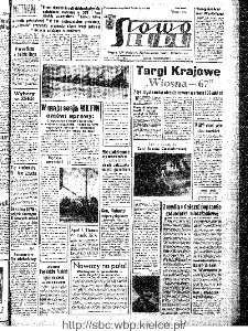 Słowo Ludu : organ Komitetu Wojewódzkiego Polskiej Zjednoczonej Partii Robotniczej, 1967, R.19, nr 72