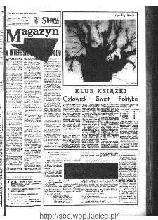 Słowo Ludu : organ Komitetu Wojewódzkiego Polskiej Zjednoczonej Partii Robotniczej, 1968, R.20, nr 307 (magazyn)