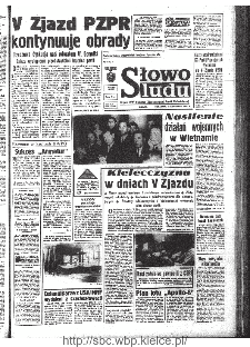 Słowo Ludu : organ Komitetu Wojewódzkiego Polskiej Zjednoczonej Partii Robotniczej, 1968, R.20, nr 319
