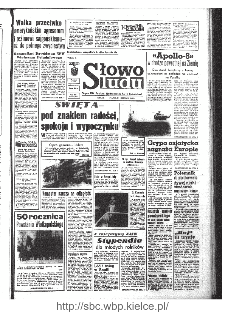 Słowo Ludu : organ Komitetu Wojewódzkiego Polskiej Zjednoczonej Partii Robotniczej, 1968, R.20, nr 362