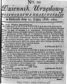 Dziennik Urzędowy Województwa Krakowskiego 1828, nr 30