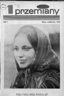 Przemiany : miesięcznik społeczno-kulturalny, 1970, R.1,październik