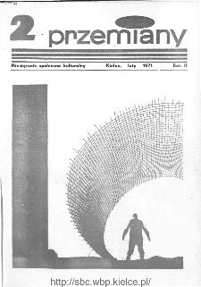 Przemiany : miesięcznik społeczno-kulturalny, 1971, R.2,luty