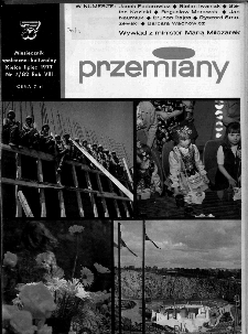 Przemiany : miesięcznik społeczno-kulturalny, 1977, R.8, lipiec
