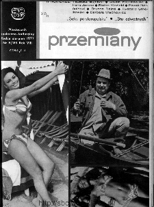 Przemiany : miesięcznik społeczno-kulturalny, 1977, R.8, sierpień