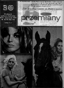 Przemiany : miesięcznik społeczno-kulturalny, 1977, R.8,październik