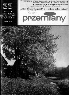 Przemiany : miesięcznik społeczno-kulturalny, 1978, R.9,listopad