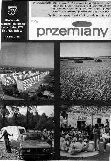 Przemiany : miesięcznik społeczno-kulturalny, 1979, R.10, lipiec