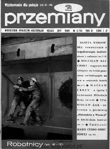 Przemiany : miesięcznik społeczno-kulturalny, 1980, R.11,luty