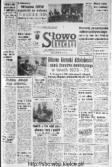 Słowo Ludu : organ Komitetu Wojewódzkiego Polskiej Zjednoczonej Partii Robotniczej, 1973, R.XXIV, nr 44