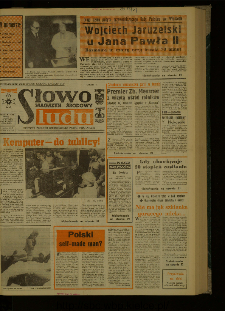 Słowo Ludu : dziennik Polskiej Zjednoczonej Partii Robotniczej, 1987 R.XXXVIII, nr 11 (magazyn środowy)
