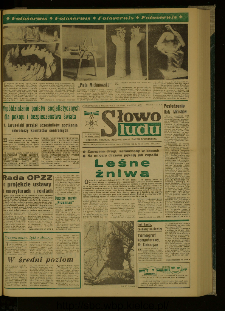 Słowo Ludu : dziennik Polskiej Zjednoczonej Partii Robotniczej, 1987 R.XXXVIII, nr 20
