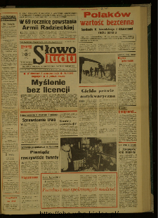 Słowo Ludu : dziennik Polskiej Zjednoczonej Partii Robotniczej, 1987 R.XXXVIII, nr 42