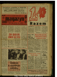 Słowo Ludu : dziennik Polskiej Zjednoczonej Partii Robotniczej, 1987 R.XXXVIII, nr 100 (magazyn)