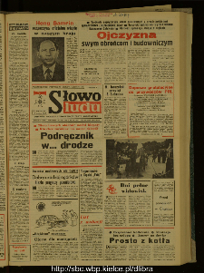 Słowo Ludu : dziennik Polskiej Zjednoczonej Partii Robotniczej, 1987 R.XXXVIII, nr 169