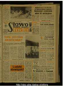 Słowo Ludu : dziennik Polskiej Zjednoczonej Partii Robotniczej, 1987 R.XXXVIII, nr 174 (magazyn środowy)