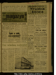 Słowo Ludu : dziennik Polskiej Zjednoczonej Partii Robotniczej, 1987 R.XXXVIII, nr 188 (magazyn)