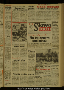 Słowo Ludu : dziennik Polskiej Zjednoczonej Partii Robotniczej, 1987 R.XXXVIII, nr 247