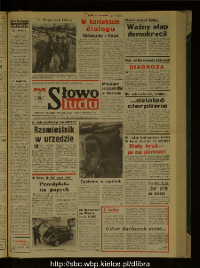 Słowo Ludu : dziennik Polskiej Zjednoczonej Partii Robotniczej, 1988 R.XXXIX, nr 40