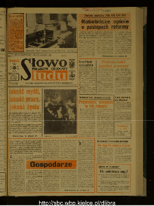 Słowo Ludu : dziennik Polskiej Zjednoczonej Partii Robotniczej, 1988 R.XXXIX, nr 45 (magazyn środowy)