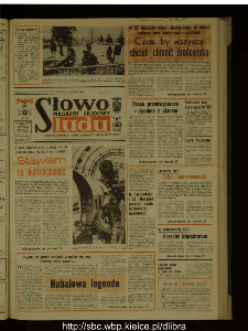 Słowo Ludu : dziennik Polskiej Zjednoczonej Partii Robotniczej, 1988 R.XXXIX, nr 97 (magazyn środowy)