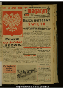 Słowo Ludu : dziennik Polskiej Zjednoczonej Partii Robotniczej, 1988 R.XXXIX, nr 169 (magazyn)