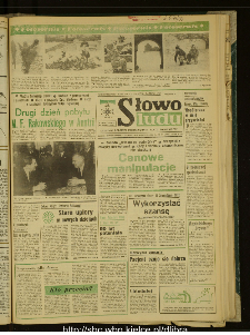 Słowo Ludu : dziennik Polskiej Zjednoczonej Partii Robotniczej, 1988 R.XXXIX, nr 275