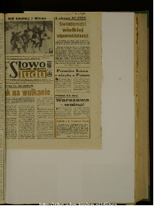 Słowo Ludu : dziennik Polskiej Zjednoczonej Partii Robotniczej, 1989 R.XL, nr 15 (magazyn środowy)