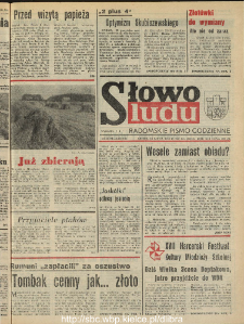 Słowo Ludu : dziennik Polskiej Zjednoczonej Partii Robotniczej, 1990 R.XLI, nr 165 (radomskie pismo codzienne)