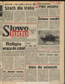 Słowo Ludu : dziennik Polskiej Zjednoczonej Partii Robotniczej, 1990 R.XLI, nr 183