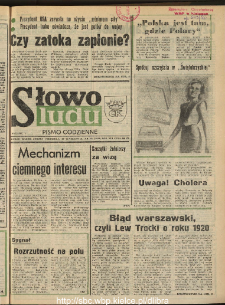 Słowo Ludu : dziennik Polskiej Zjednoczonej Partii Robotniczej, 1990 R.XLI, nr 191