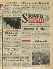 Słowo Ludu : dziennik Polskiej Zjednoczonej Partii Robotniczej, 1990 R.XLI, nr 216 (radomskie pismo codzienne)