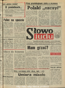 Słowo Ludu : dziennik Polskiej Zjednoczonej Partii Robotniczej, 1990 R.XLI, nr 218 (radomskie pismo codzienne)