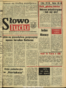 Słowo Ludu : dziennik Polskiej Zjednoczonej Partii Robotniczej, 1990 R.XLI, nr 231 (radomskie pismo codzienne)