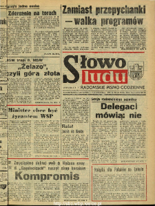 Słowo Ludu : dziennik Polskiej Zjednoczonej Partii Robotniczej, 1990 R.XLI, nr 237 (radomskie pismo codzienne)