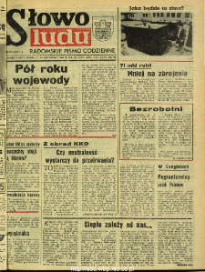 Słowo Ludu : dziennik Polskiej Zjednoczonej Partii Robotniczej, 1990 R.XLI, nr 242 (radomskie pismo codzienne)